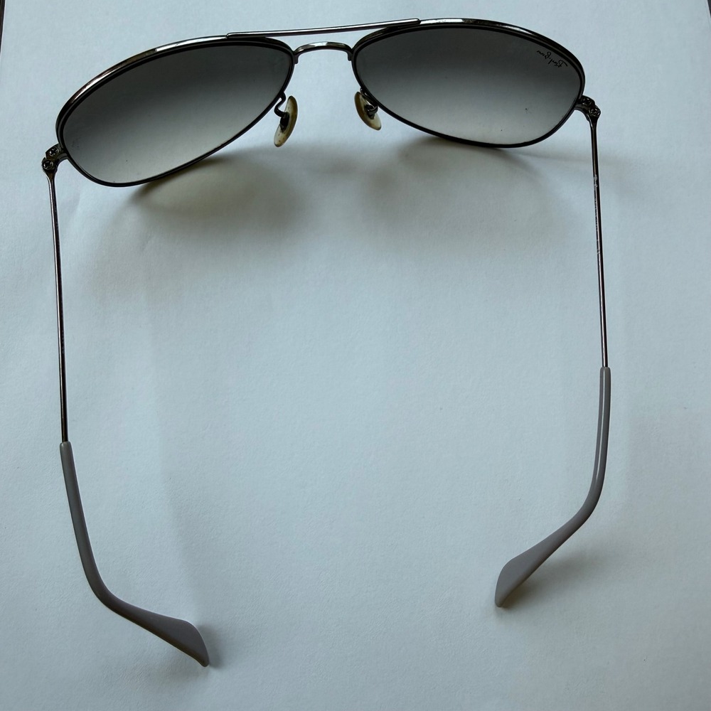 Ray-Ban Cockpit RB 3362 Sunglasses Women 59mm Gunmetal Purple Gradient  Aviator - Picture 3 of 11
